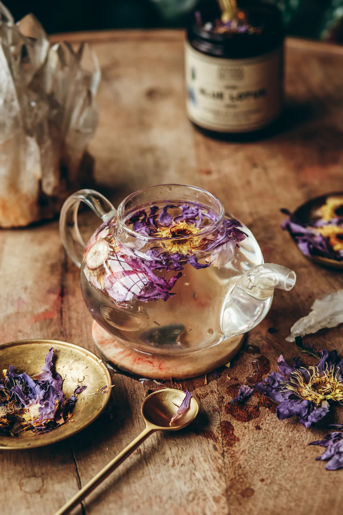 LOTO AZUL: Té de la flor de la intuición