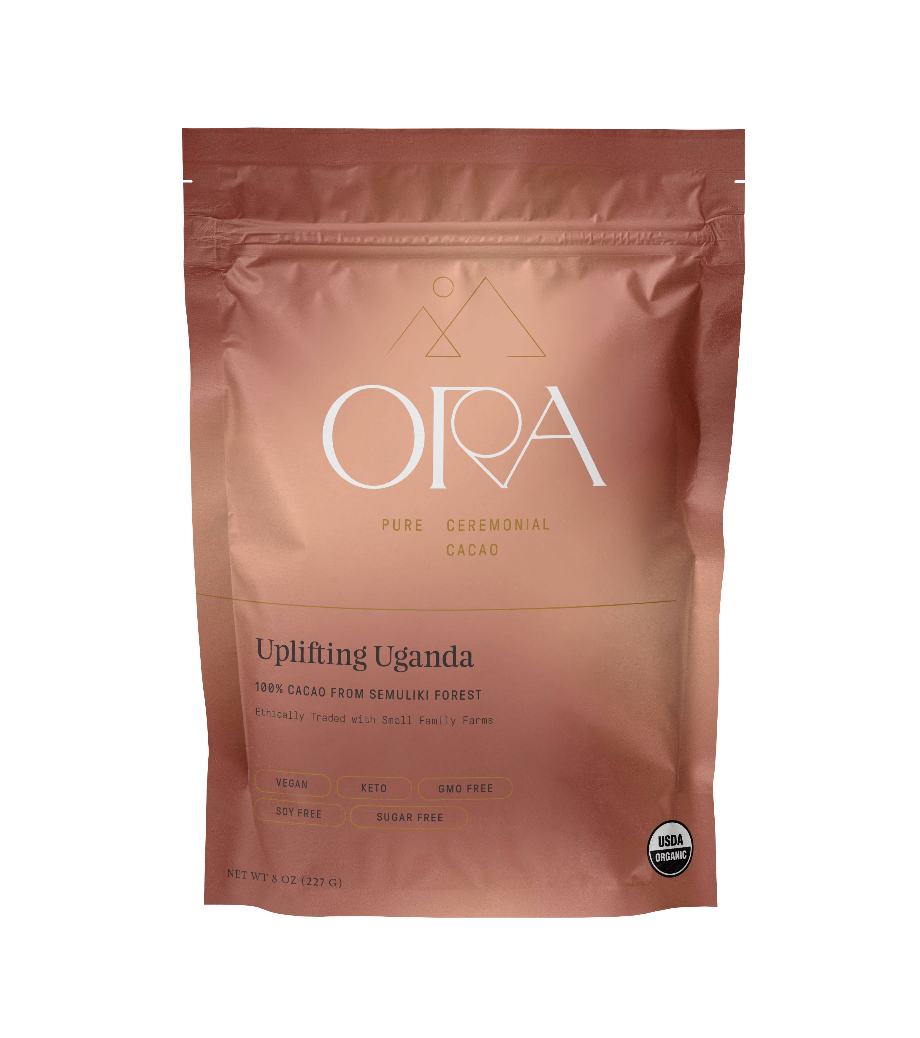 Uplifting Uganda 100% Cacao - Organic - Ceremonial | Vive Juicery