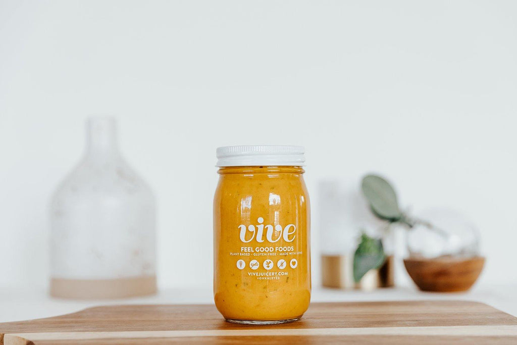 Carrot Ginger Soup - Vive Juicery